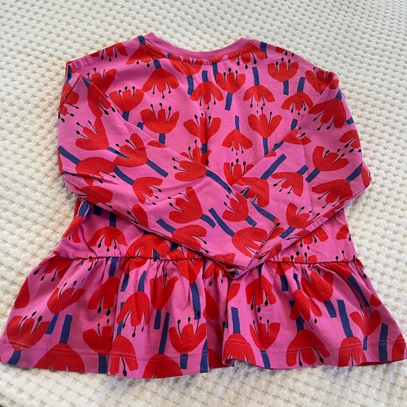 Hanna Andersson || Pink Spring Tulip Print Shirt - Picture 4 of 4